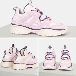 ISABEL MARANT Kindsay Light Pink Pastel Sneakers